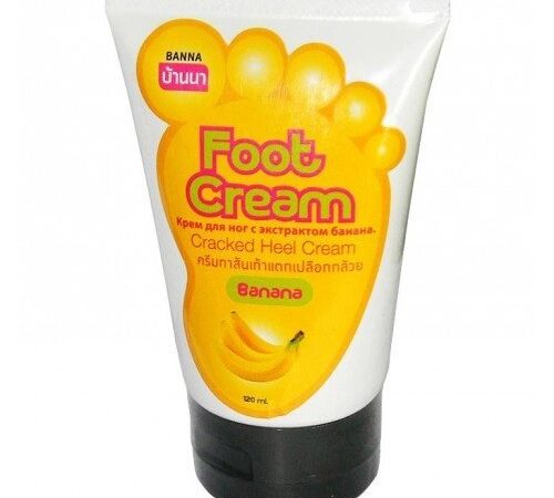 Банна Крем для ног и пяток "Банан" 120мл / Banna Banana Foot  Heel care cream 120 ml.