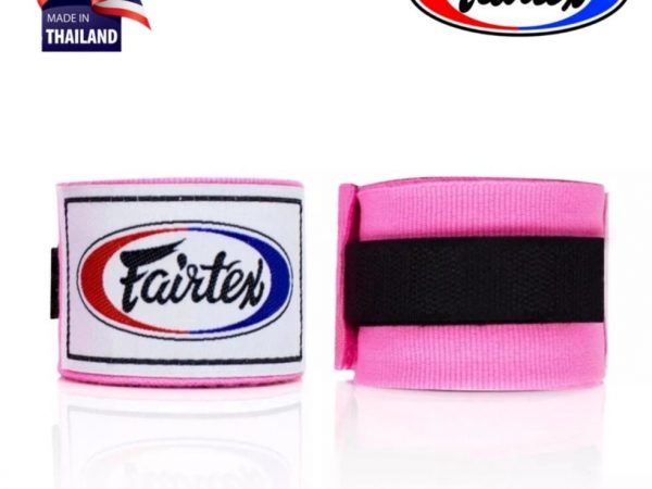 Боксёрские бинты для защиты кисти Fairtrex HW2, Таиланд Pink
