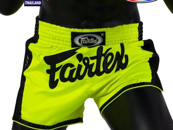Боксерские шорты Fairtex Muay Thai Shorts BS1701, Таиланд XS Lime