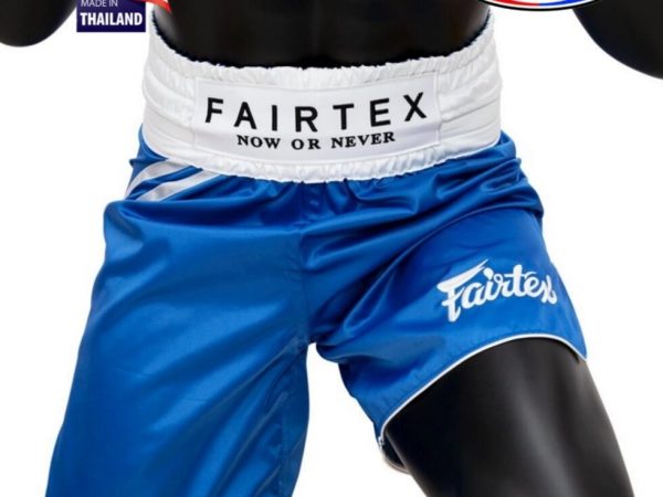 Боксерские шорты Fairtex Muay Thai Shorts BT2009, Таиланд XS Blue