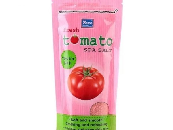 Cолевой скраб для тела “Свежий томат”  Yoko Fresh Tomato Spa Salt, 300 гр.