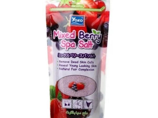 Cолевой скраб для тела “Ягодный микс”  Yoko Mixed Berry Spa Salt, 300 гр.