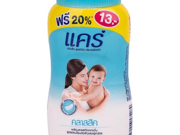 Детская гипоаллергенная присыпка-тальк CARE BABY POWDER CLASSIC, 180 гр. Таиланд