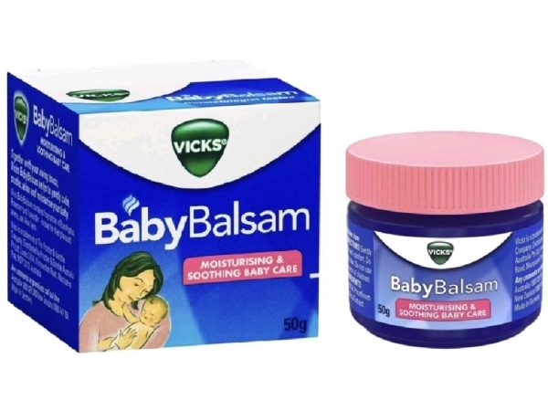 Детский бальзам Vicks Baby Balsam Comfort for Baby, 50 гр.