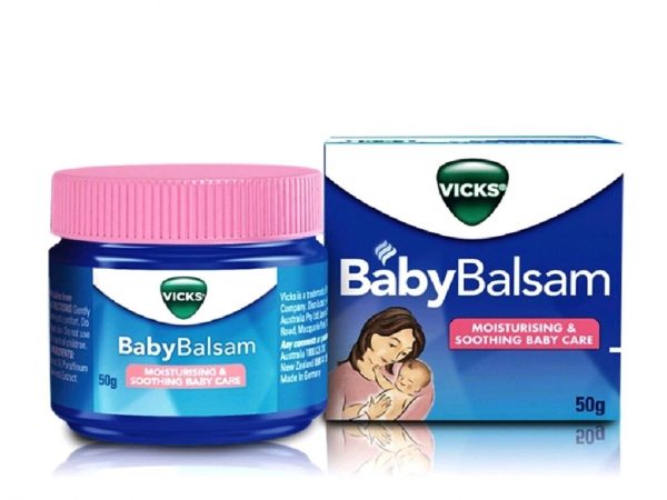 Детский бальзам Викс Vicks Baby Balsam Comfort for Baby, 50 гр.