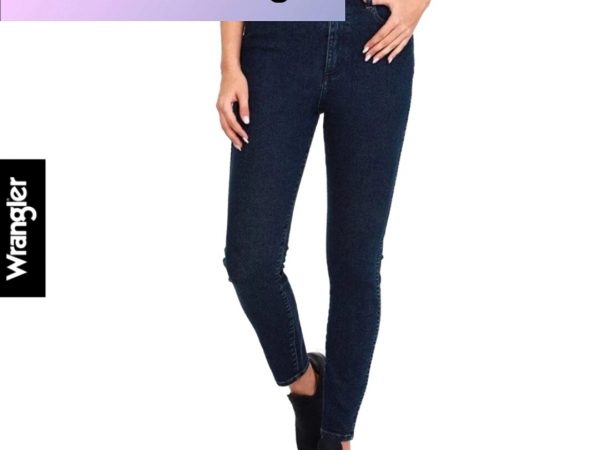 Джинсы женские Wrangler Fit Logo Play (WRIGGLER), модель WR W2612202 (оригинал) Waist: W27L28