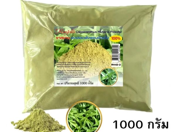 Экстракт Клинакантус Поникающий Clinacantus Nutans Isme Rasyan в порошке, Таиланд 1000 гр.