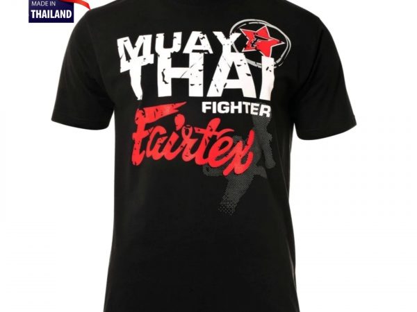 Футболка  Muay Thai Fighter Fairtex, Таиланд 4XL Черный