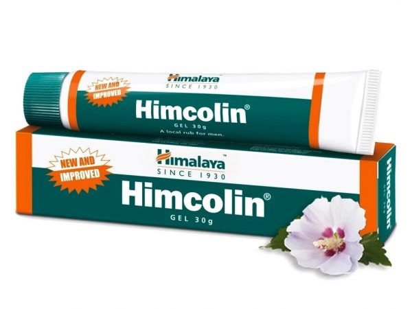 Гель для устойчивой эрекции Химколин Himalaya Himcolin Gel, 30 мл. Таиланд