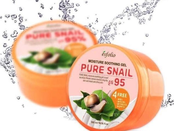 Гель увлажняющий с муцином улитки Esfolio Pure Snail Moisture Soothing Gel 95% Purity, 300 мл., Таиланд
