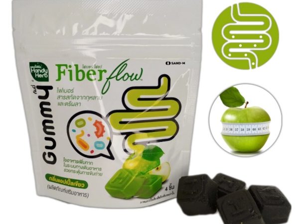 Handy Herb Fiber Flow — жевательные витамины с пищевыми волокнами для очищения и поддержки пищеварения
