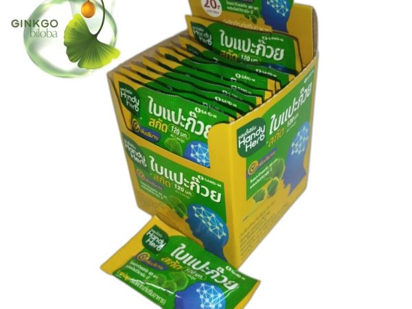 Handy Herb Ginkgo Biloba Гинко Билоба + Комплекс Витаминов B – Улучшение памяти, концентрации и работы мозга, 48 капсул