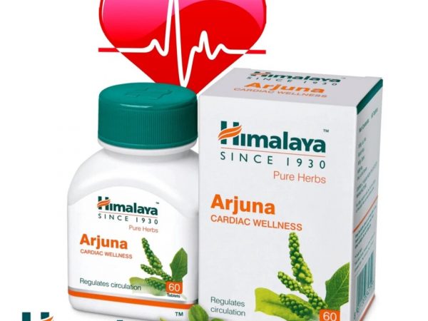 Himalaya Arjuna Cardiac Wellness для сердечно-сосудистой системы, 60 капсул