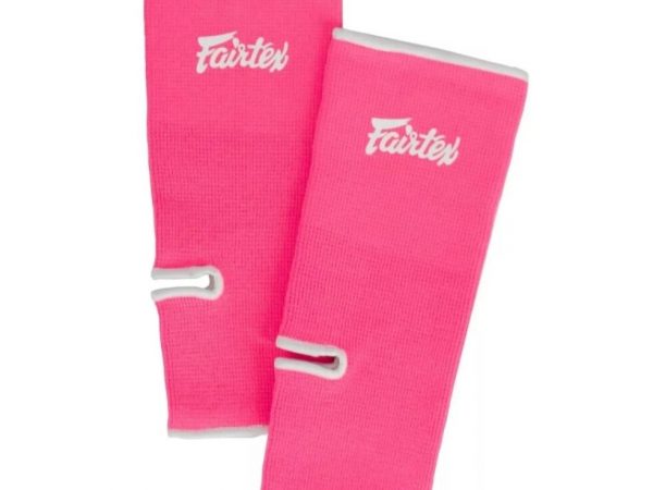 Хлопковая защита голени Fairtex AS-1 Pink
