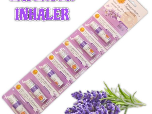 Ингалятор для носа Golden Cup Lavender Scent Inhaler с экстрактом лаванды. 6 шт.
