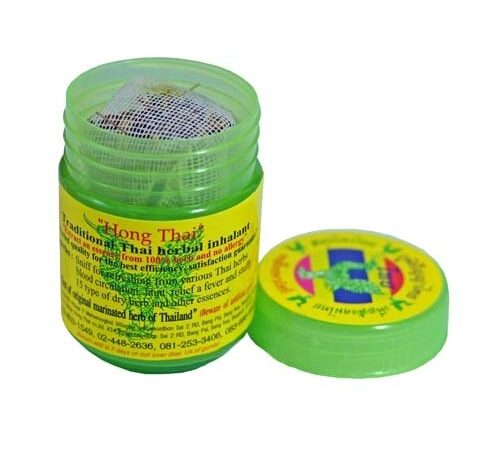 Ингалятор с тайскими травами Thai Herbal Hong Thai 10 гр. Таиланд