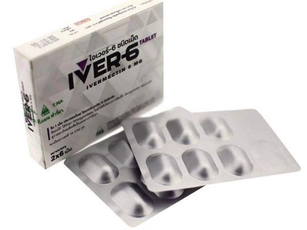 Ивермектин IVER-6 Ivermectin 6 mg. 2 x 6 tablets Таиланд