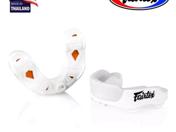 Капа для тайского бокса Fairtex MG3 Gel, Таиланд Белый