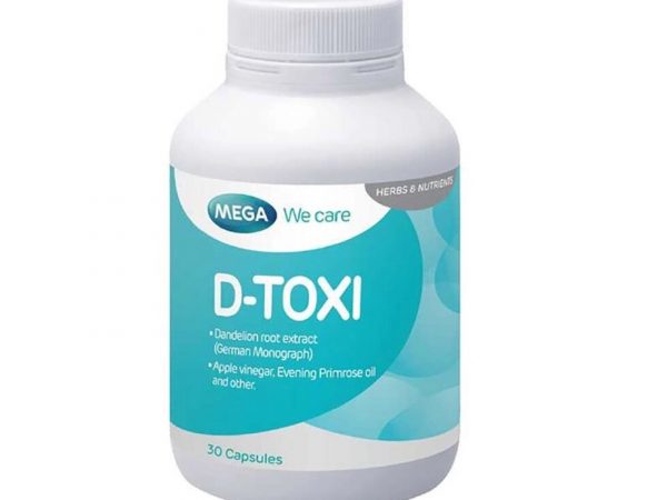 Капсулы для лечения печени Mega We Care D-Toxi, 30 шт. Таиланд