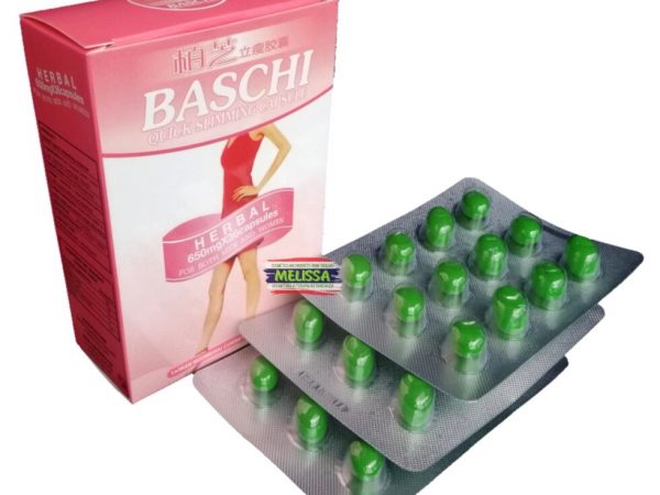 Капсулы для похудения и снижения веса Baschi Quick Slimming Capsule (гелевые), 36 капсул, Таиланд