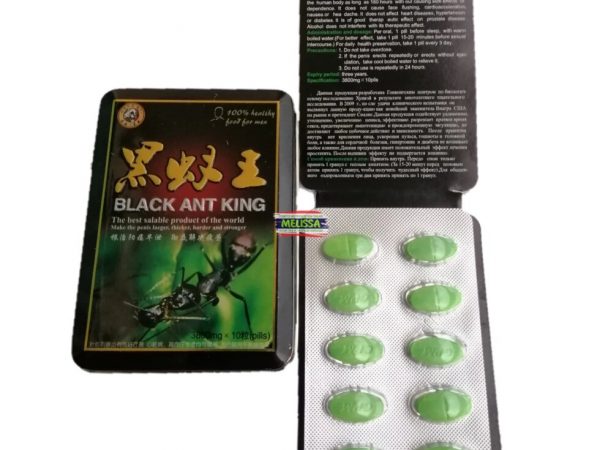Капсулы для потенции Королевский черный муравей Black ant king