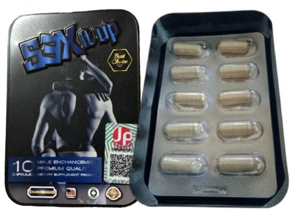 Капсулы для потенции на растительной основе Sex It Up Dietary Supplement Product, 10 капсул. Таиланд