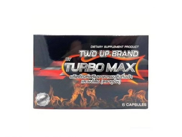Капсулы для потенции Two Up Brand Turbo Max Capsules, 6 шт. Таиланд
