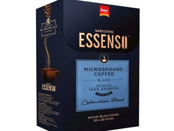 Кофе Арабика Super Coffee Essenso Microground Black Coffee 100% Arabica, 20 шт.  2 гр. Таиланд