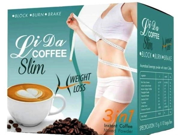 Кофе для похудения  Coffee Slim Weight Loss 3 in 1, 10 пакетов 15 гр., Таиланд