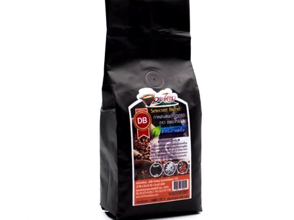 Кофе тайский в зернах Doi-Thai Coffee Arabica 100% (Dark Roast) + Robusta, 250 гр. Таиланд