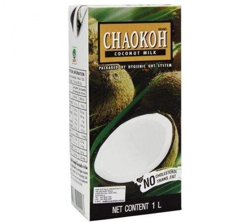 Кокосовое Молоко Натуральное Chaokoh Coconut Milk, 1000 мл., Таиланд