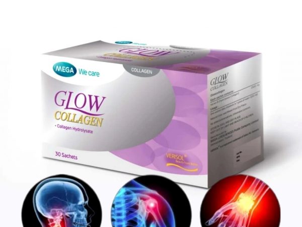 Коллаген гидролизованный  Mega We Care Glow Collagen, 30 саше. Таиланд