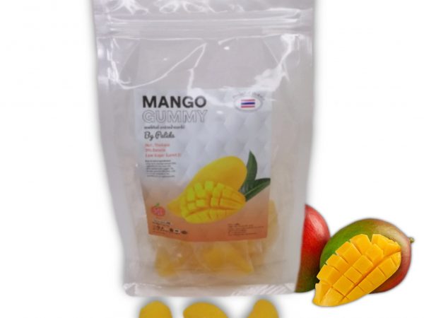 Конфеты Манго на основе натурального пюре Манго Mango Gummy Fa Fa Fruit, 300 гр. Таиланд