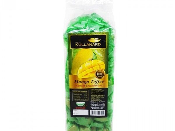 Конфеты натуральные фруктовые ручной работы Манго Kullanard Mango Toffee, 350 гр., Таиланд