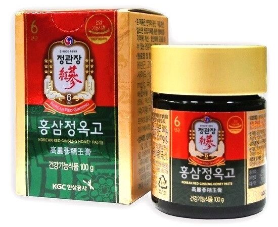Корейский Женьшень экстракт Korean Red Ginseng Honey Paste Cheong Kwan Jang 100 гр. Корея