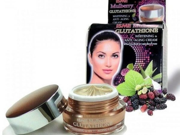 Крем антивозрастной для лица ISME Mulberry Glutathione Whitening & Anti-Aging Cream, Таиланд