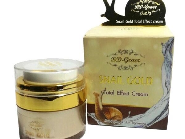 Крем антивозрастной с муцином Улитки BD-Grace Snail Gold Total Effect Cream, 15 мл. Таиланд