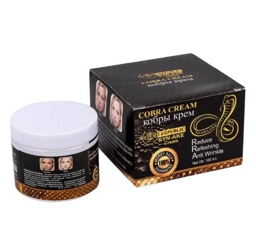 Крем для лица антивозрастной Cobra Syn-Ake Cream Nature Republic, 100 мл. Таиланд