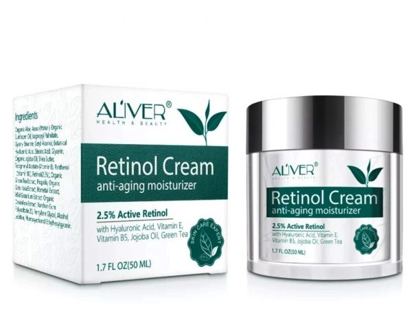 Крем для лица антивозрастной с ретинолом Aliver Retinol Cream, 50 мл.
