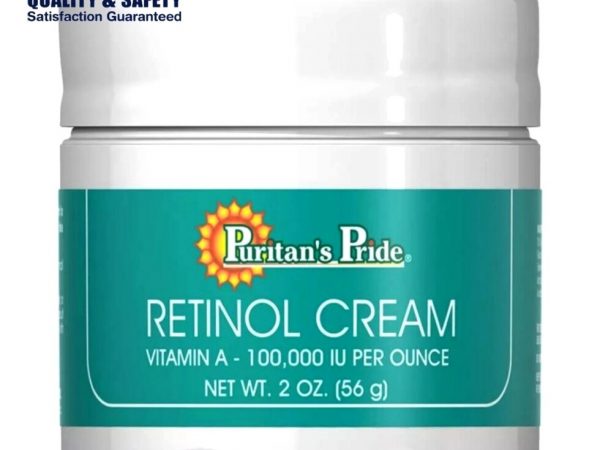 Крем для лица с Ретинолом Puritan's Pride Retinol Cream (Vitamin A 100,000 IU Per Ounce) 56 гр. США