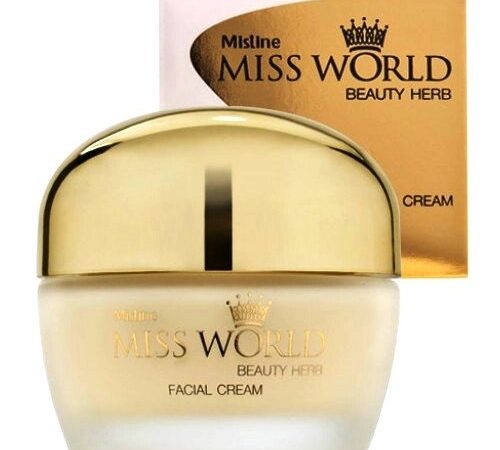 Крем для лица с Танакой Mistine Miss World Beauty Herb Facial Cream, 35 мл., Таиланд