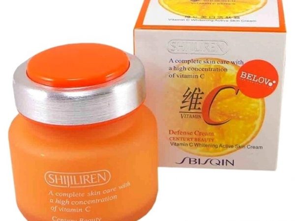 Крем для лица с высоким содержанием витамина C Belov shijiliren vitamin C active cream 50 мл.