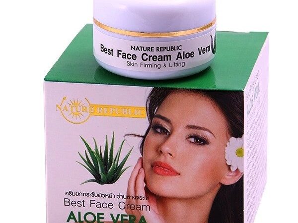 Крем для подтяжки и упругости кожи с Алоэ Вера Nature Republic Best Face Aloe Vera, 60 мл., Таиланд