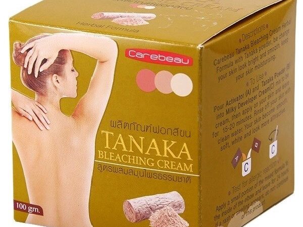 Крем для тела от пигментации с Танакой Carebeau Tanaka Bleaching Cream, 100 мл., Таиланд