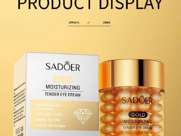 Крем для ухода за кожей вокруг глаз Sadoer Gold Moisturizing Tender Eye Cream, 60 гр.