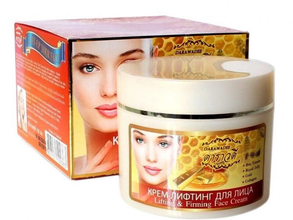 Крем-лифтинг с Коллагеном и Пчелиным Маточным Молочком Darawadee Lifting  Firming Face Cream, 100 мл., Таиланд