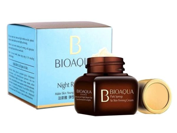 Крем ночной для век с регенерирующим свойством BioAqua Park Springs Ya Skin Firming Cream, 20 мл. Таиланд