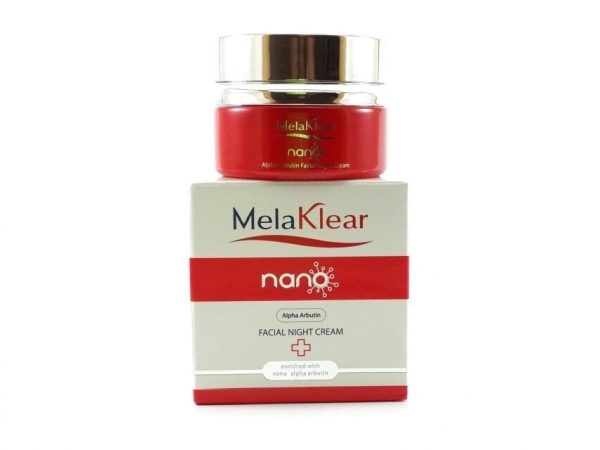 Крем ночной от пигментных пятен и мелазмы Mistine Melaklear Nano Alpha Arbutin Facial Night Cream, Таиланд