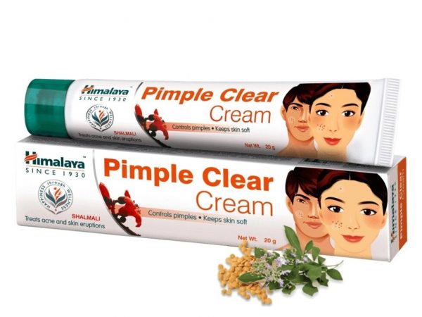 Крем от прыщей и акне Himalaya Pimple Clear Cream, 20 гр. Индия