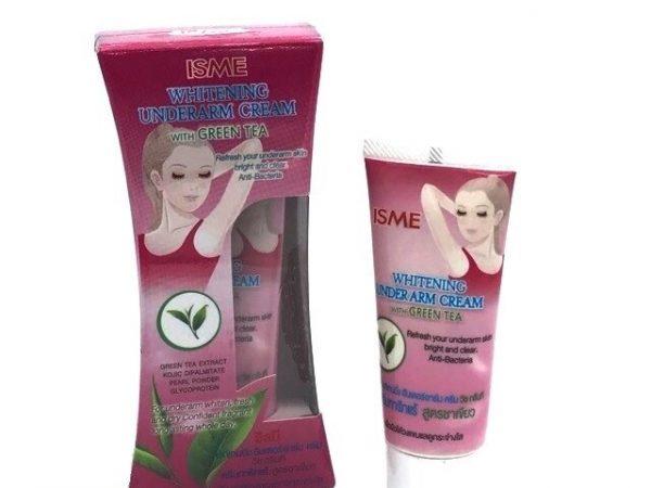 Крем отбеливающий для зоны подмышек Isme Whitening Underarm Cream With Green Tea Extract, 15 мл. Таиланд